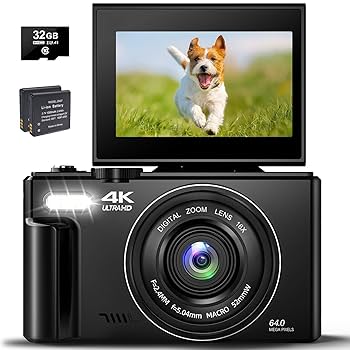 コンパクトデジタルカメラ4台まとめ Amazon | デジカメ 4K 30FPS 64MP デジタルカメラ コンパクト